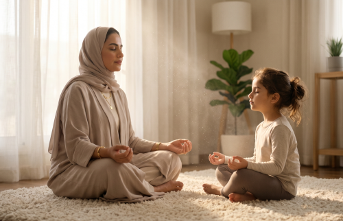 كيف تساعد تمارين التنفس على تهدئة غضب طفلك وقلقه
