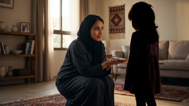 قبل أن تنشر صورته: كيف تتشكل هوية طفلك الرقمية